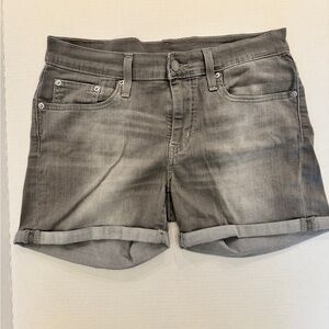 Levi’s Gray Denim Women's Shorts